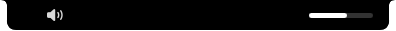 HUD de volume